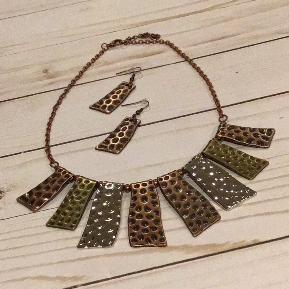 Necklace and Earrings